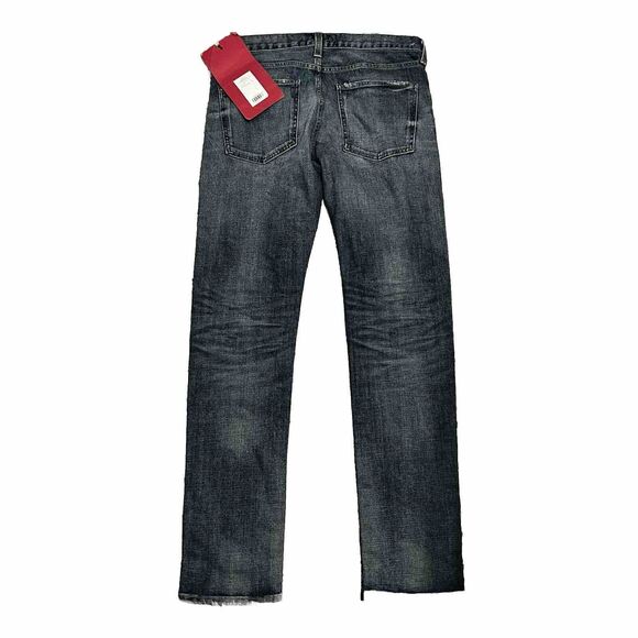 Red Card Tokyo x Beams Japan Rhytm Vintage Mid Straight Size 31 Jeans Button Fly - Picture 2 of 7